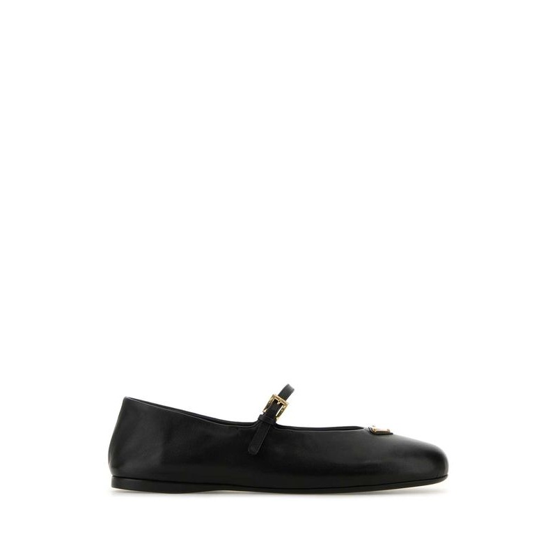 BALLERINAS 1F793NF005038 F0002 Black Flat Shoes
