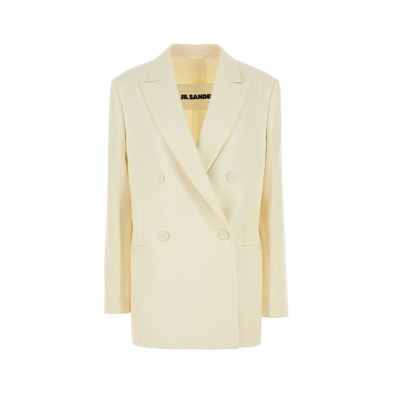 BLAZERS AND VESTS J01BN0133J40021 108 Yellow Tailored Jackets