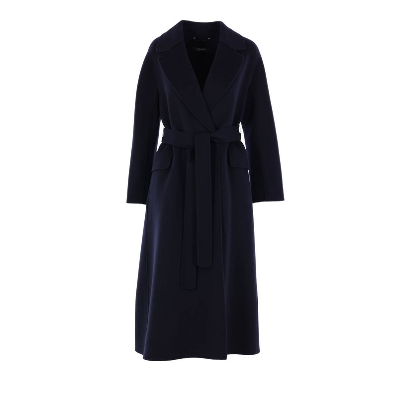 S Max Mara Navy Coats|36|38|40|42