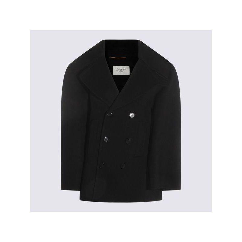 Saint Laurent Black Coats|36|38