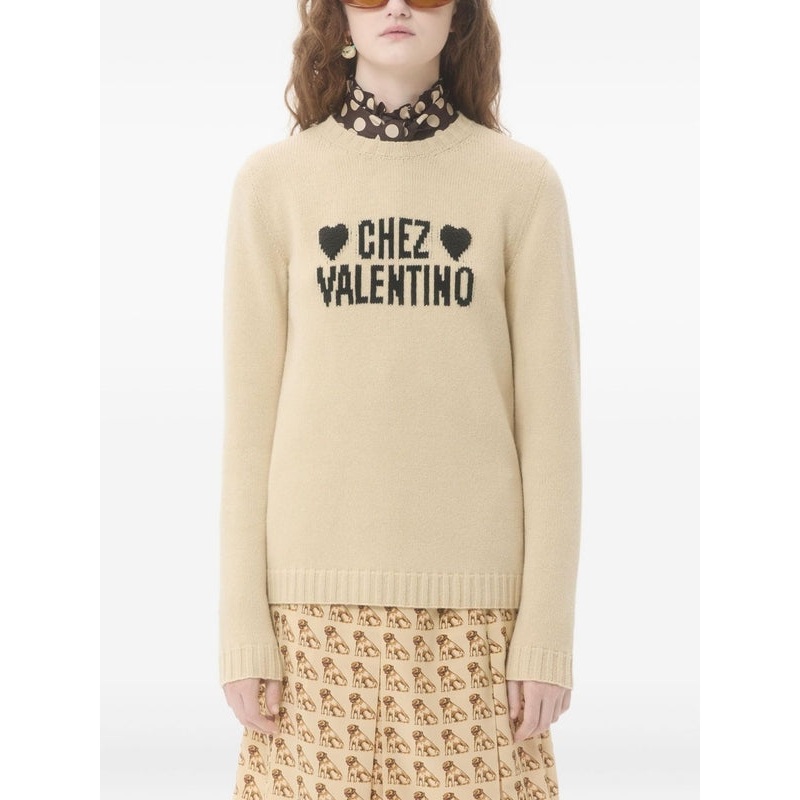 Valentino Beige Knitted|M|S