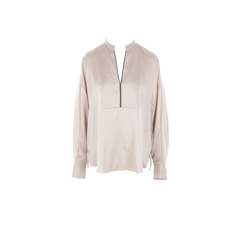 Brunello Cucinelli Beige Shirts & Blouses