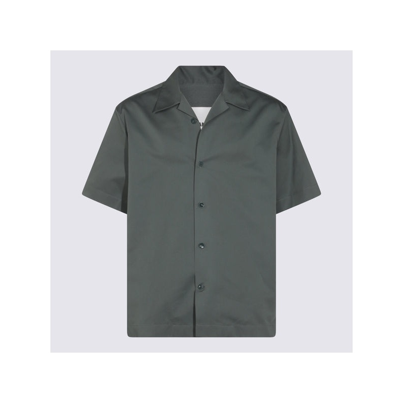 Cotton Silk Short Sleeve Shirt