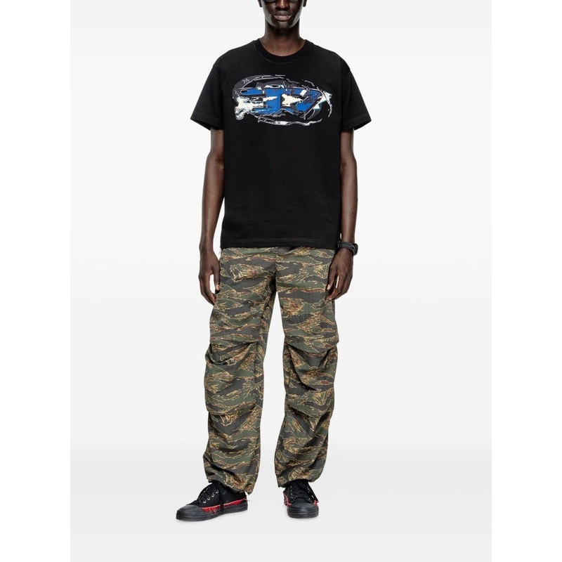 Diesel Black Short Sleeve T-Shirt