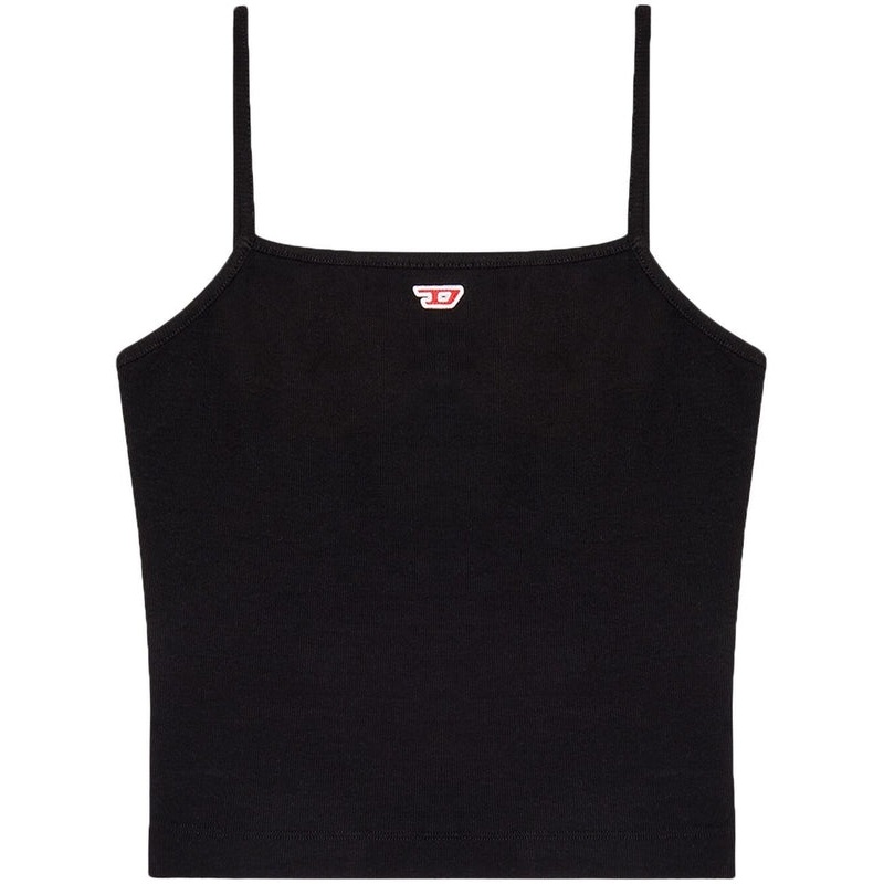 Diesel Black Sleeveless Top|M