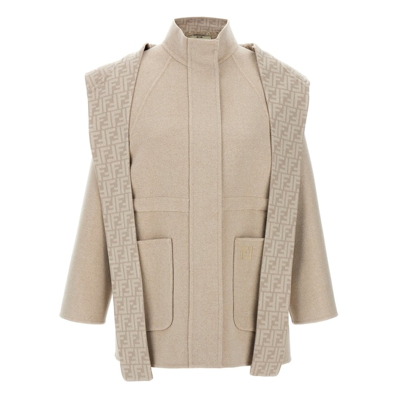 FF wool parka Jackets|IT 42|IT 38