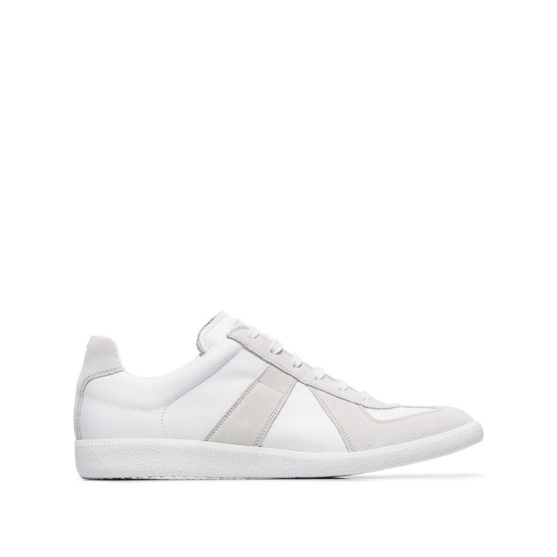 Maison Margiela Ivory Low Top Sneakers