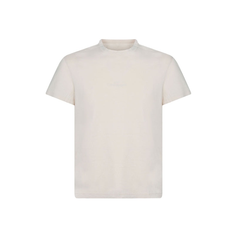 Maison Margiela T-shirts and Polos Beige Half Sleeve