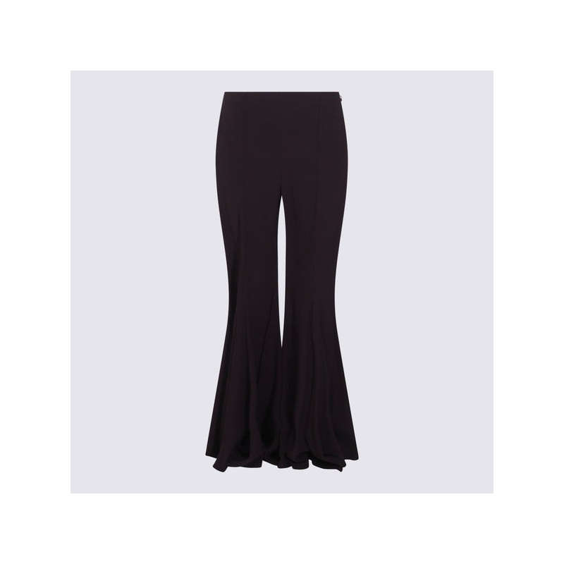 Purple Silk Blend Pants|38|40