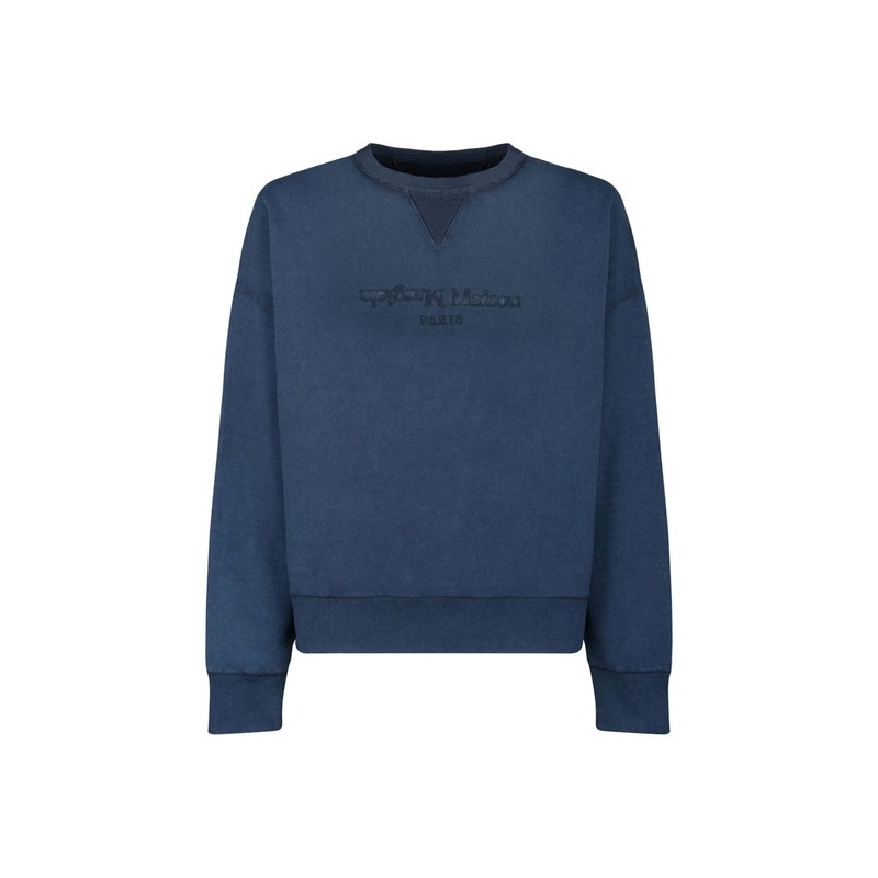 Reverse Logo Cotton Sweatshirt