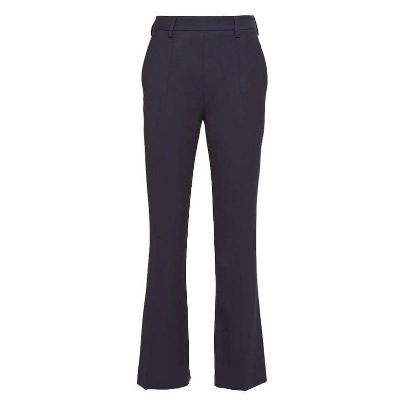 Straight Fit Virgin Wool Pants
