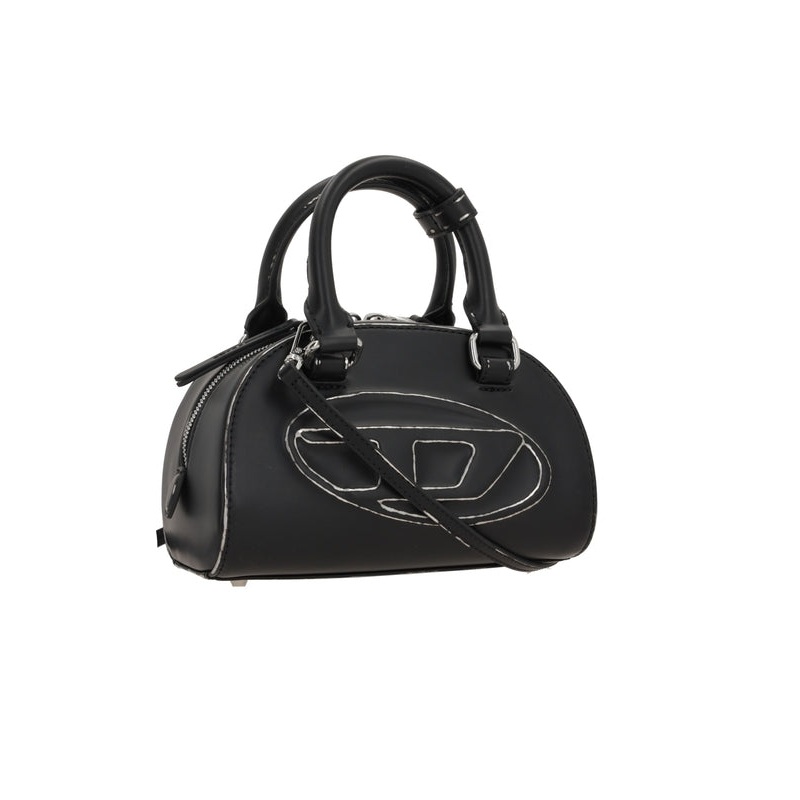 Diesel Black Tote Bags|OS
