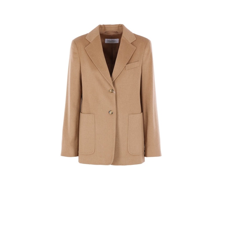 Max Mara Beige Tailored Jackets