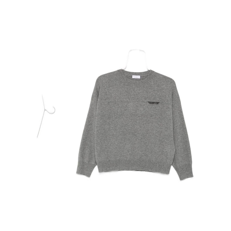 Brunello Cucinelli Gray Knit|S|XS