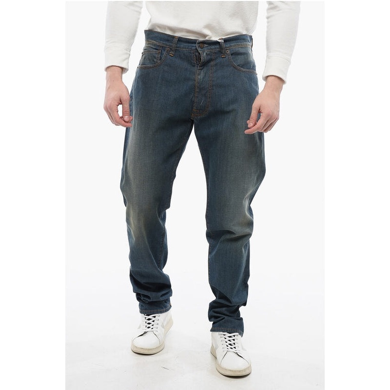 High Waisted Flare-Fit Jeans Denim Pants