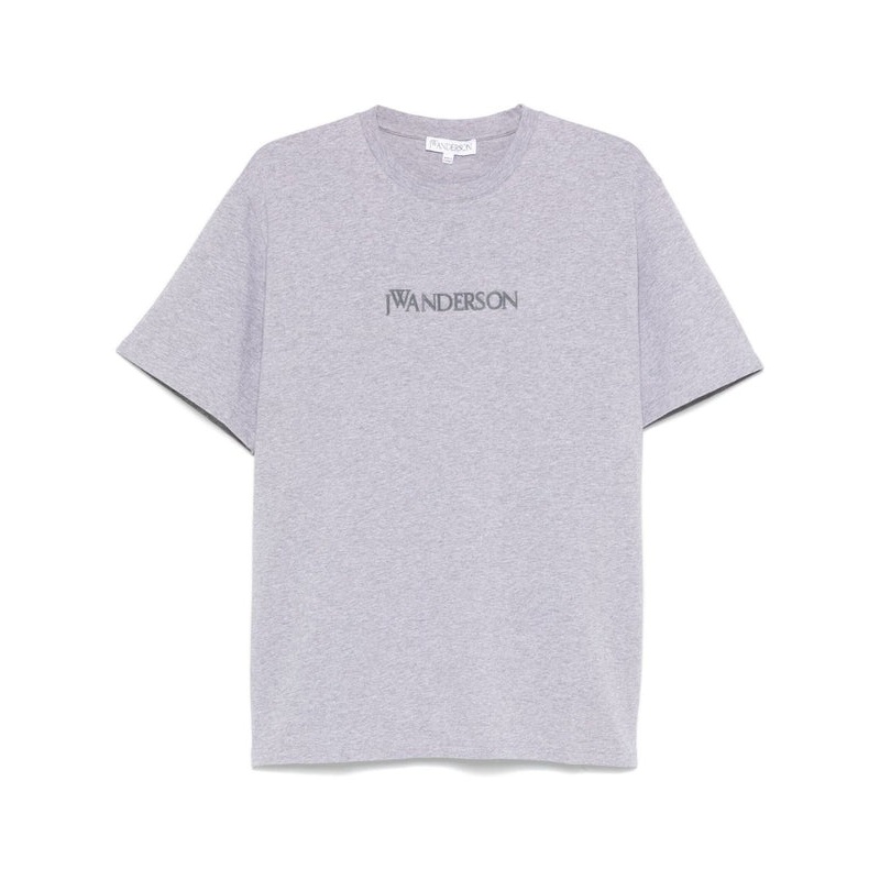 Jw Anderson Gray Short Sleeve T-Shirt