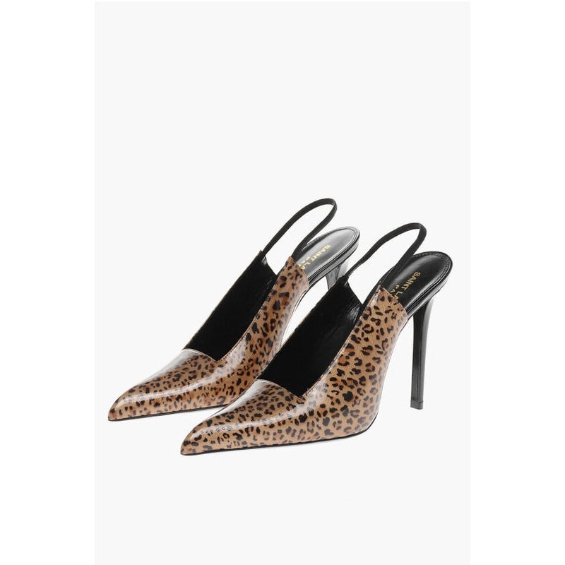 Leopard Pattern Slingbackheel|EU 36