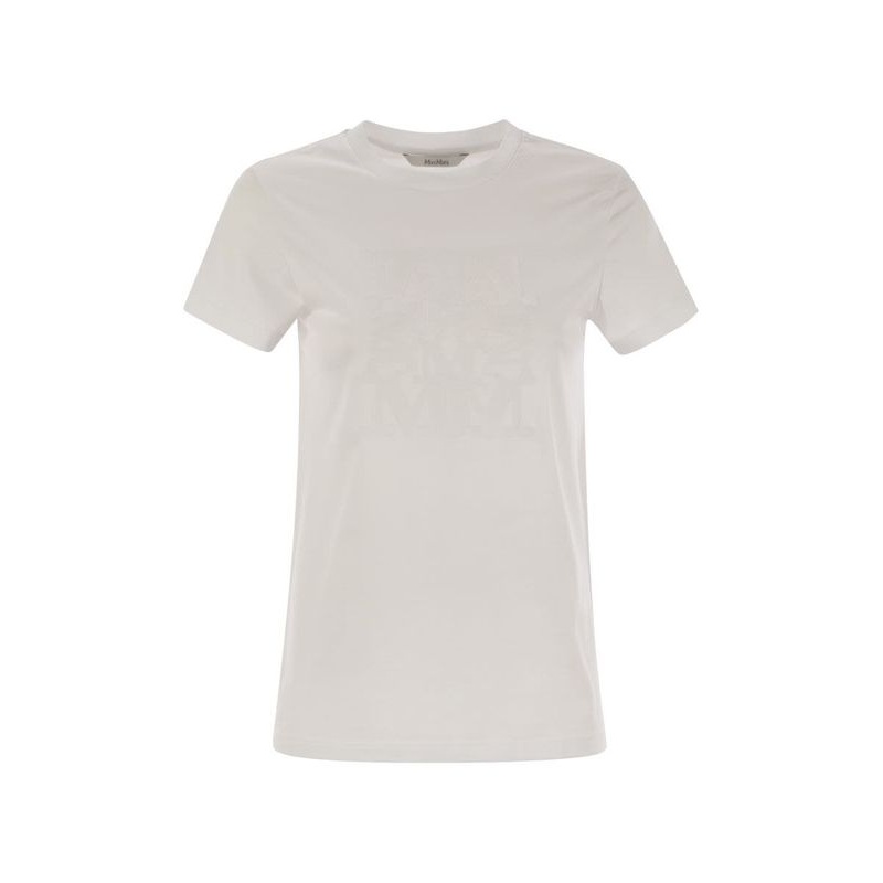 Max Mara T-shirts and Polos White Half Sleeve