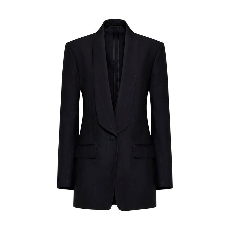 Stripe Single Wool Jacket|IT 36|IT 38