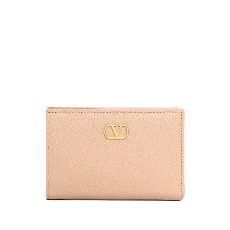 Valentino Beige Card Wallet|OS