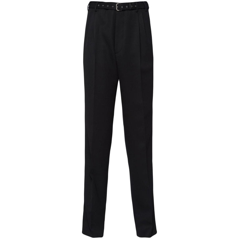 Belted Wool Pants|IT 46|IT 50