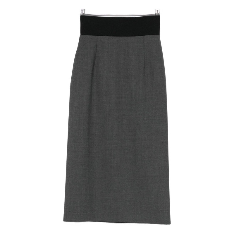 Sport Max Gray Skirt|40