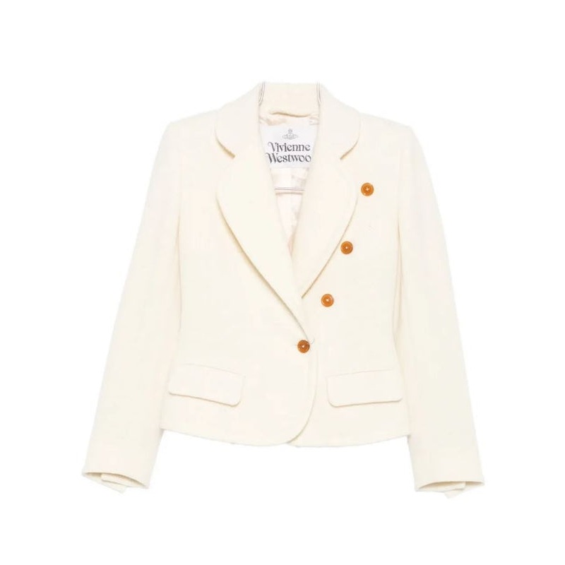 Vivienne Westwood White Tailored Jackets
