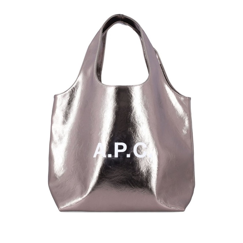 A.P.C. Grey Tote Bag|OS
