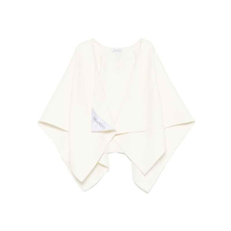 Max Mara Ivory Cape|OS