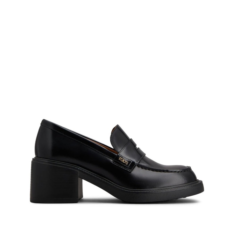 Tod’S Black Loafers|36|37|37.5|38|38.5|39|40