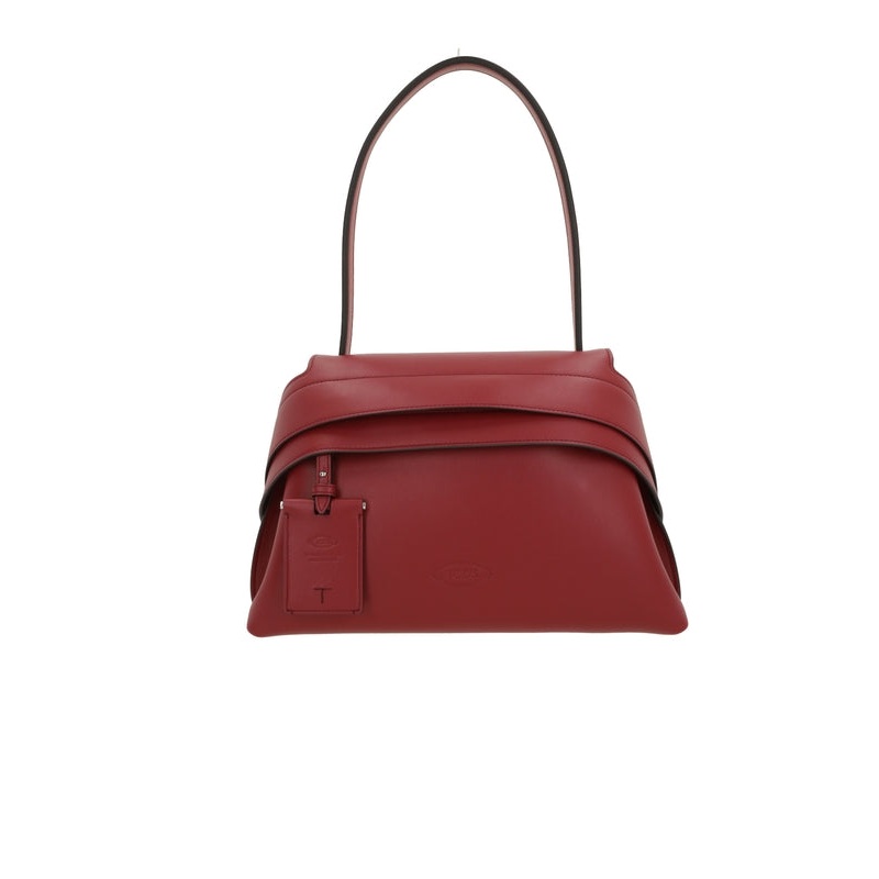 Tod’S Burgundy Tote Bags|OS