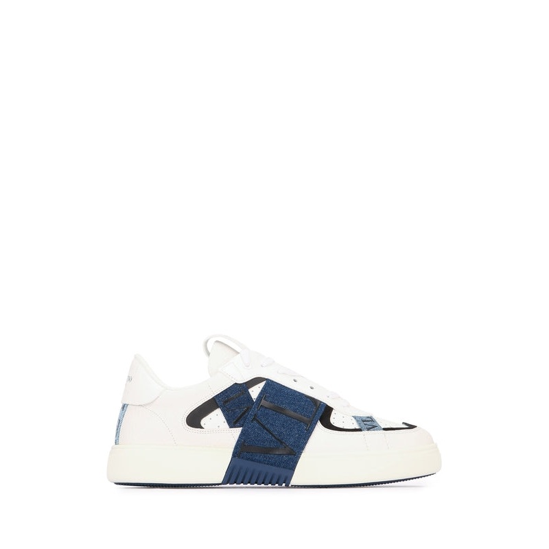 Valentino White Low Top Sneakers