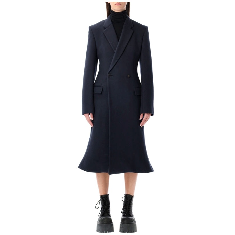 Godet Midi Wool Coat|FR 36
