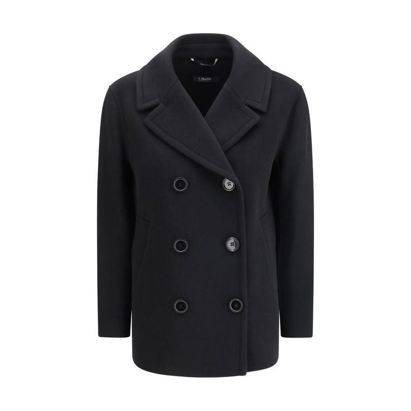 S Max Mara Black Coats|IT 38|IT 40|IT 36|IT 42