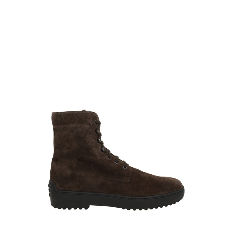 Tod’S Brown Lace-Up Boots|10|6|7|7.5|9|9.5
