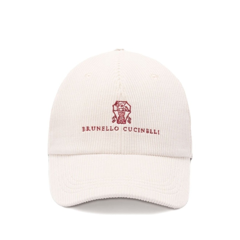 Brunello Cucinelli Beige Ball Cap