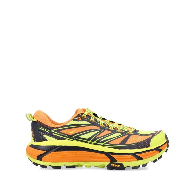 Hoka One One Orange Low Top Sneakers