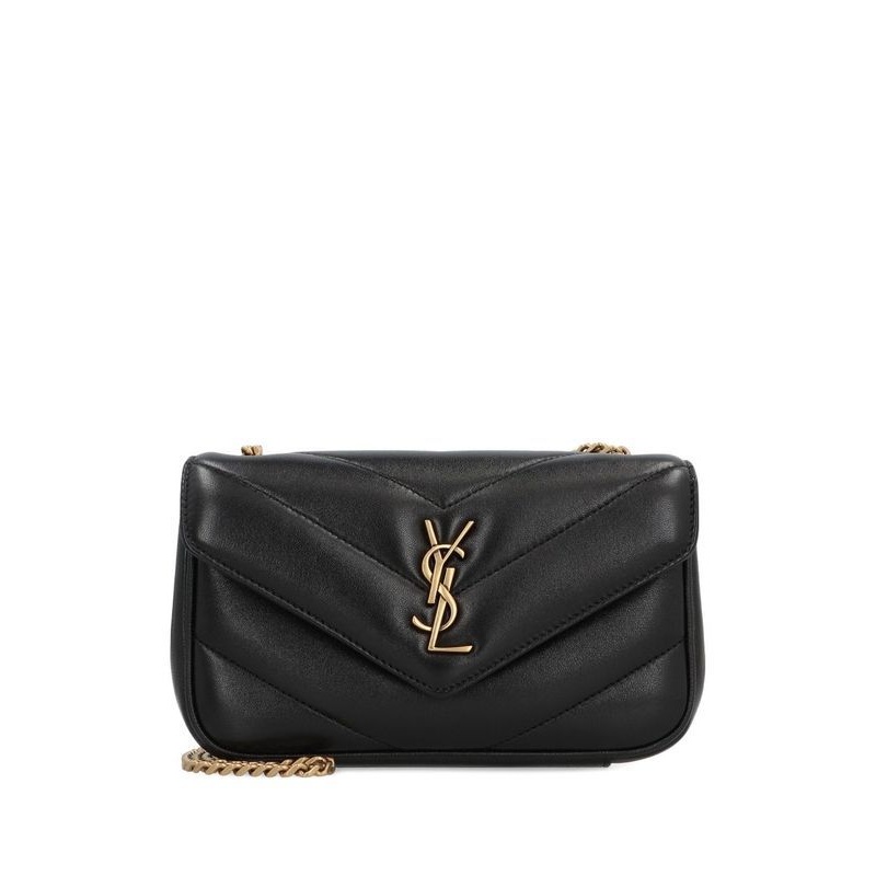 Saint Laurent Loulou Toy Mini Black Crossbody & Shoulder Bags