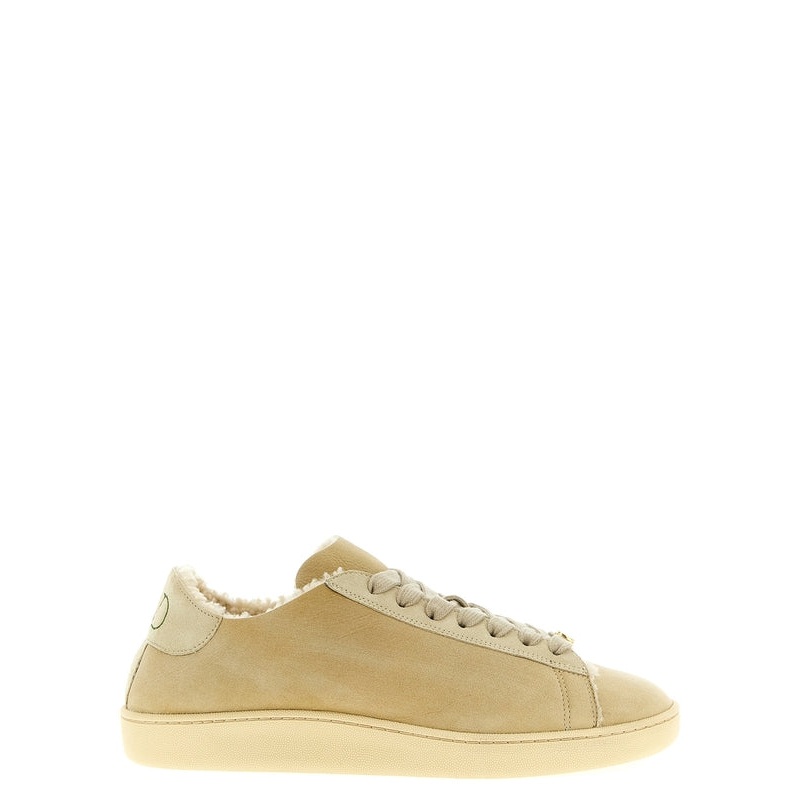 Valentino Beige Low Top Sneakers