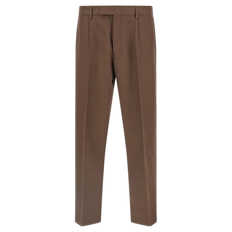 Z Zegna Brown Tailored Pants|IT 50|IT 52