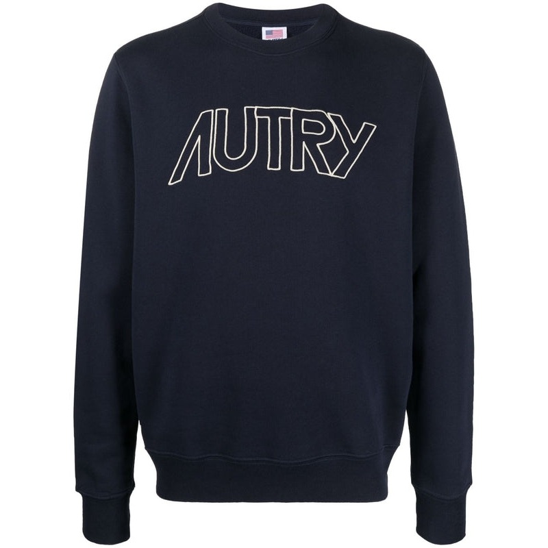 Autry Navy Sweatshirts|S