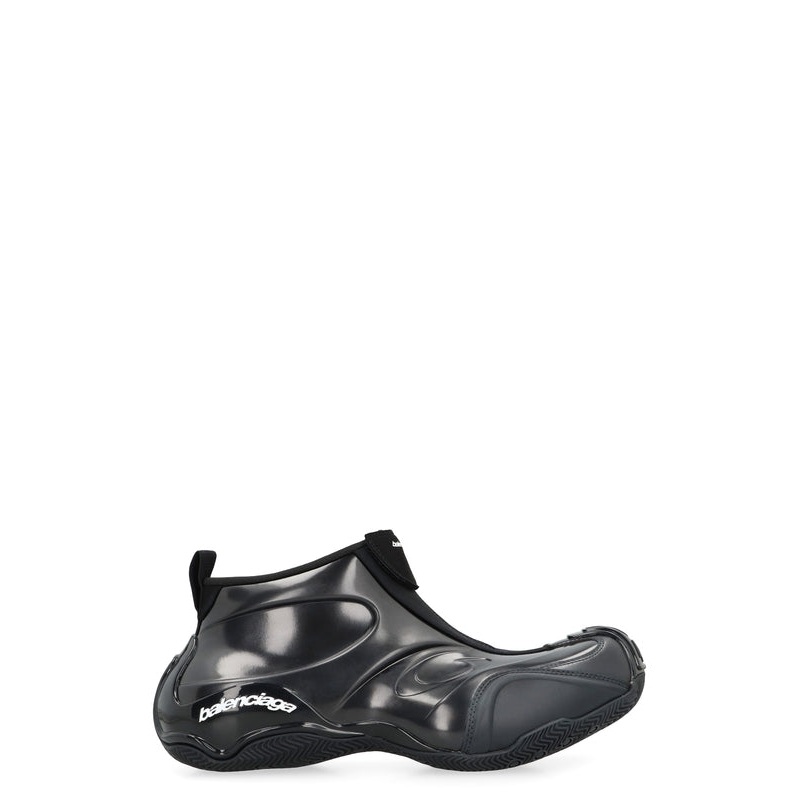 Basketball Black Low-Top Sneakers