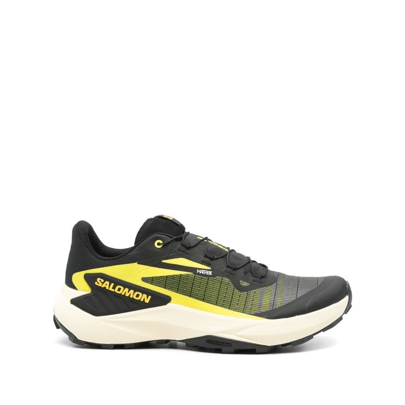Salomon Yellow Low Top Sneakers