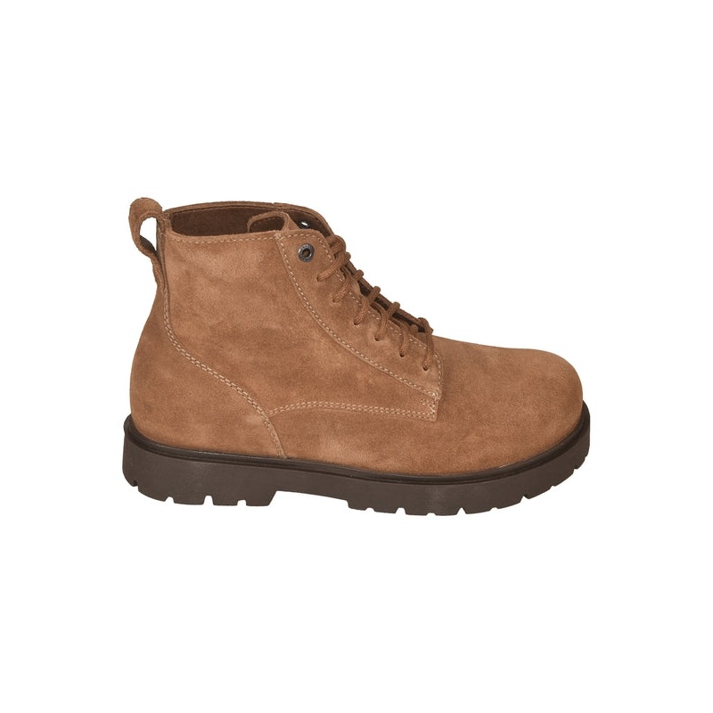 Birkenstock Brown Lace-Up Boots