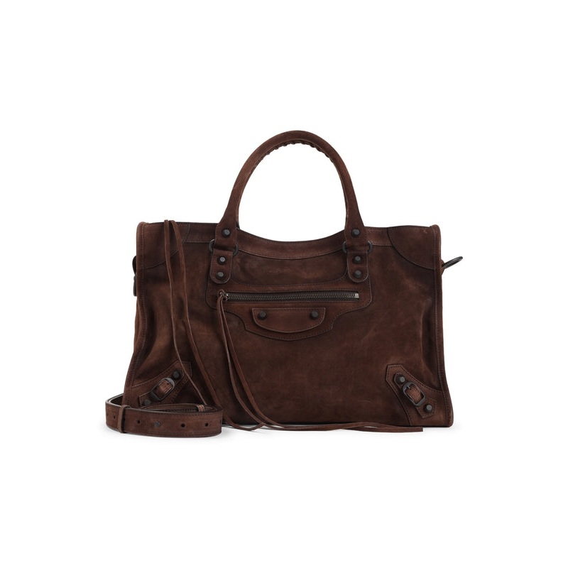 Le City Suede Medium Tote Bag|OS