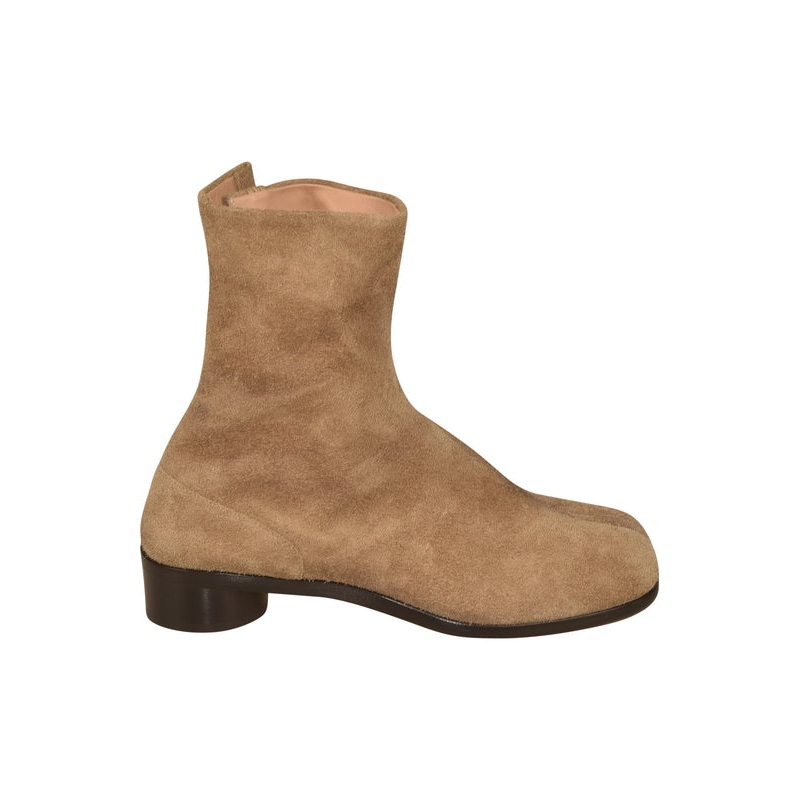 Maison Margiela Beige Ankle Boots