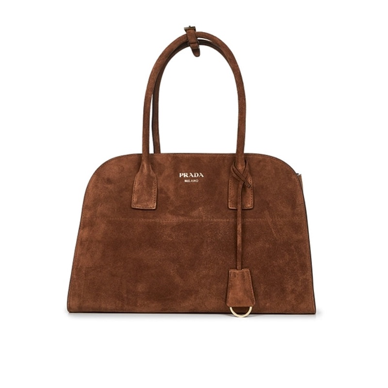 Suede Medium Tote Bag|OS