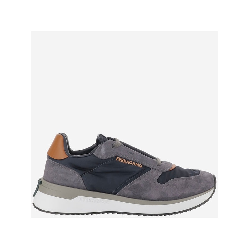 Ferragamo Gray Sneakers|10|5.5|6|7|7.5|8|8.5