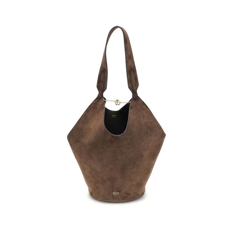 Lotus Leather Shoulder Bag|OS