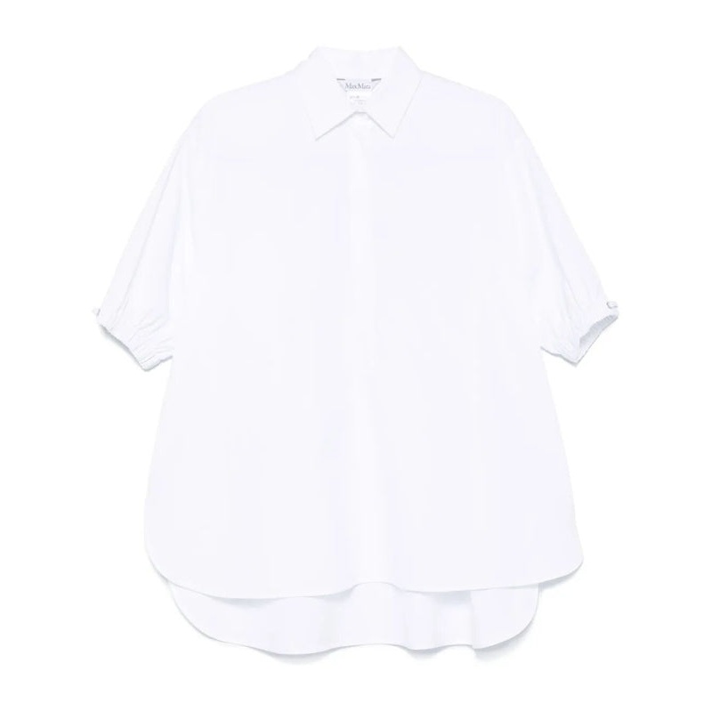 Teano Wide Cotton Short-Sleeve Shirt